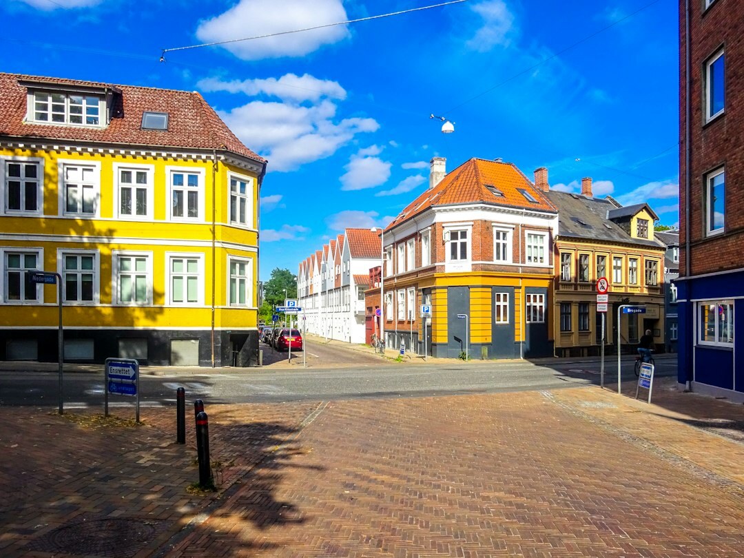 community gathering in small danish town