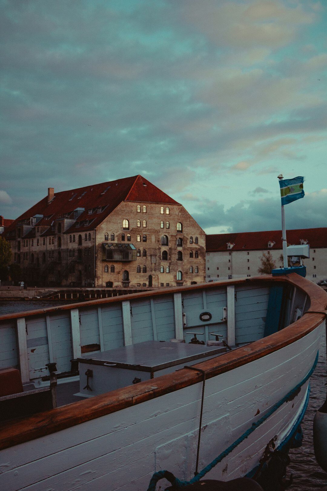 fisherman on boat in denmark