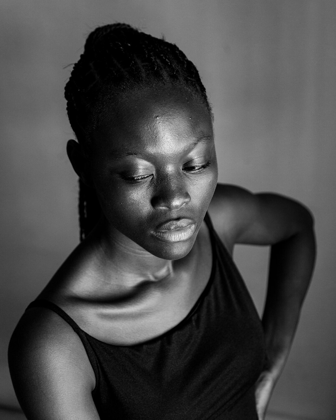 Portrait of a Danish woman from a local community
